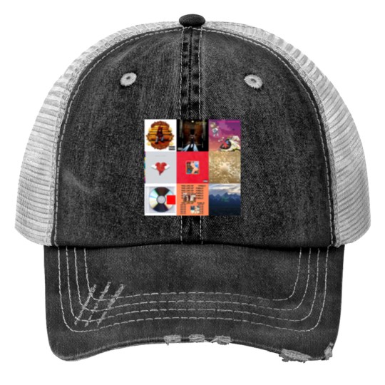 Discover Kanye Albums Trucker Hats
