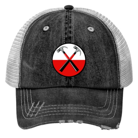 Discover pink floydd Hammers Trucker Hats