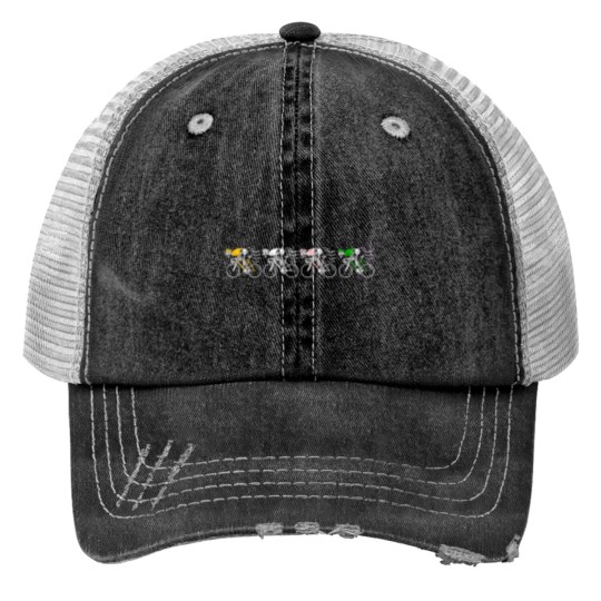 Discover Tour de France Halloween Cycling Trucker Hats