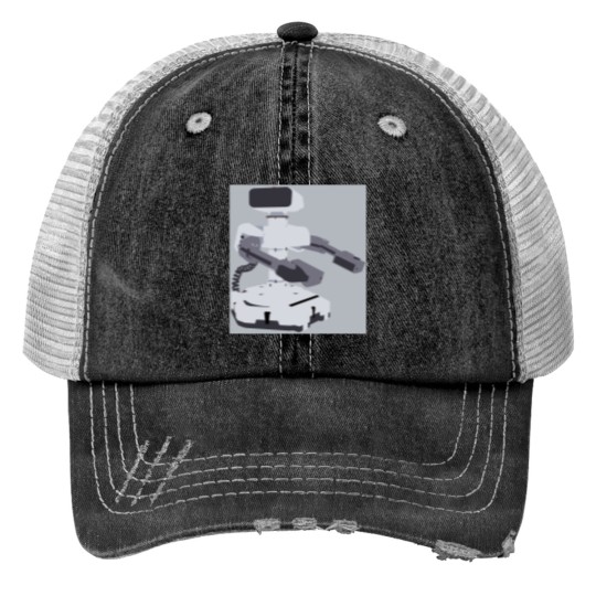 Discover Smash Bros - ROB Trucker Hats