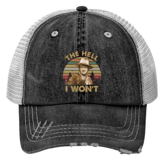 Discover John Wayne Vintage Trucker Hat
