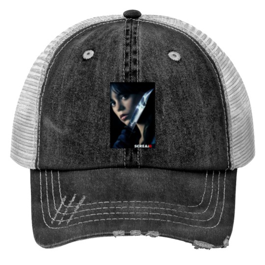 Discover Scream 6 Movie - jenna Ortega - tara carpenter Trucker Hats