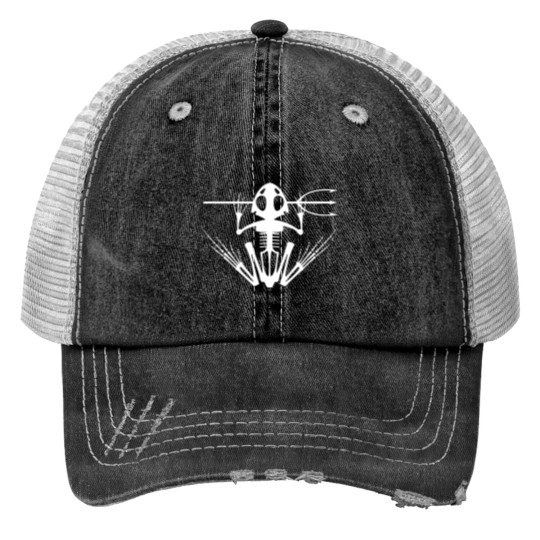 Discover Navy Seals frog skeleton print  Trucker Hats
