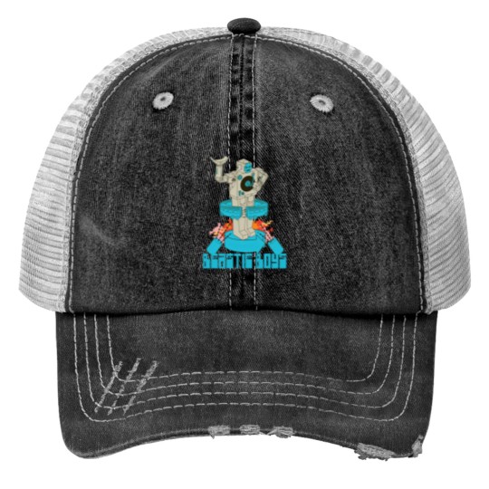 Discover The Beastie Boys Kids Trucker Hats Robot print Trucker Hats