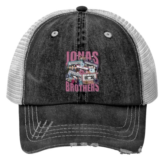 Discover Jonas Brothers Tour Trucker Hats 2023 - Cassette Sweats