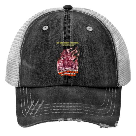 Discover Werewolves on Wheels Mens Horror Trucker Hats