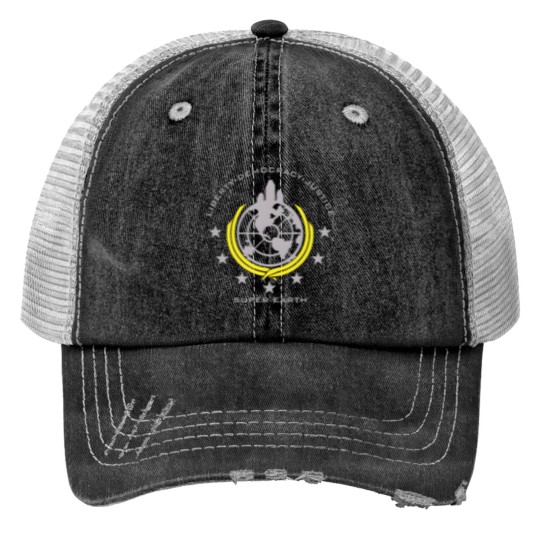 Discover Super Earth Helldivers Print Trucker Hats, Helldivers Print Trucker Hats