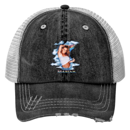 Discover Vintage 2000 Mariah Carey The Rainbow World Tour Trucker Hats