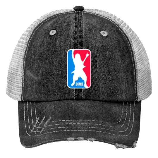 Discover Dime Dimebag Darrell Sport Logo Trucker Hats