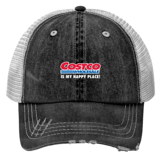 Discover Costco Is My Happy Place Trucker Hats