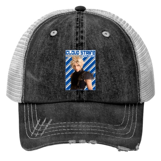 Discover FINAL FANTASY 7 CLOUD STRIFE Trucker Hats