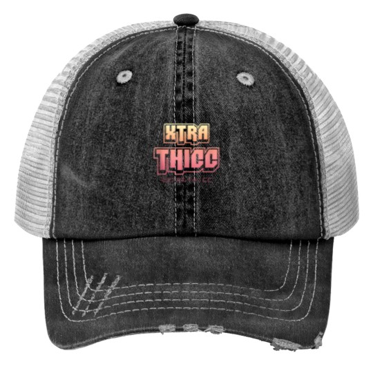 Discover Extra Thicc Pastel Goth Kawaii Japanese Characters Dank Meme 5129 Trucker Hats