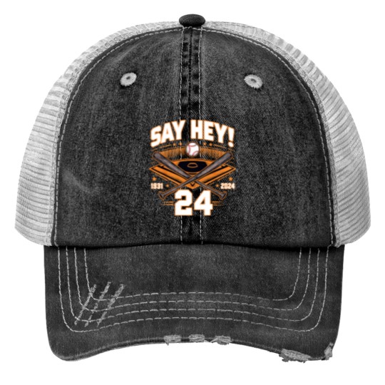 Discover Willie-Mays - Willie Mays - Trucker Hats