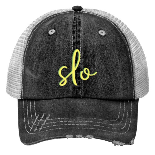 Discover San Luis Obispo SLO Trucker Hats