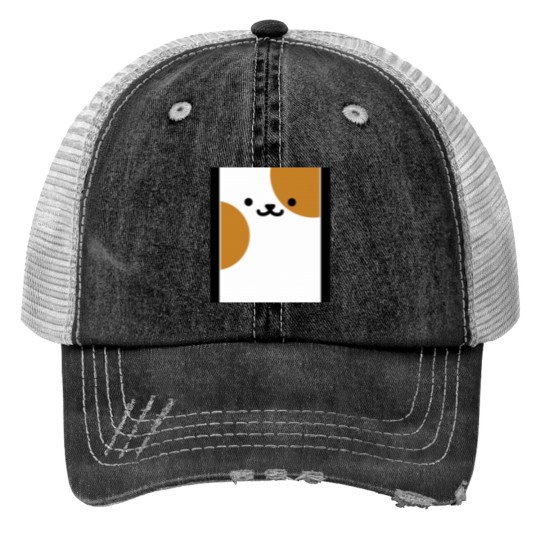 Discover Neko Atsume - Patches Graphic Trucker Hats