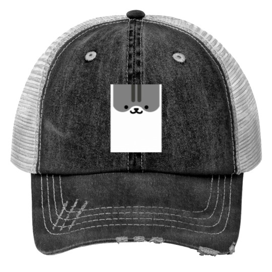 Discover Neko Atsume - Pickles Graphic Trucker Hats