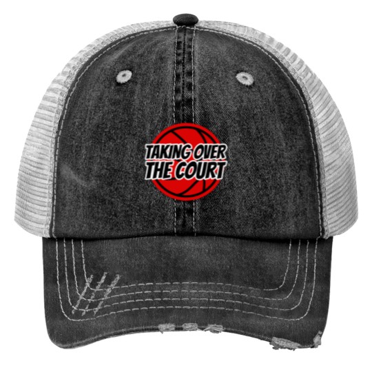 Discover Taking over the Court - Basketball design Classic Trucker Hats