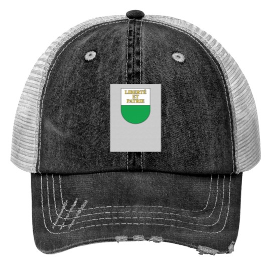Discover Coat of Armssof Vaud Canton Classic Trucker Hats