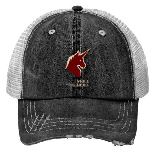 Discover A Smile Better Suits A Hero Classic Trucker Hats