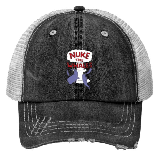 Discover Nuke the whales Classic Trucker Hats