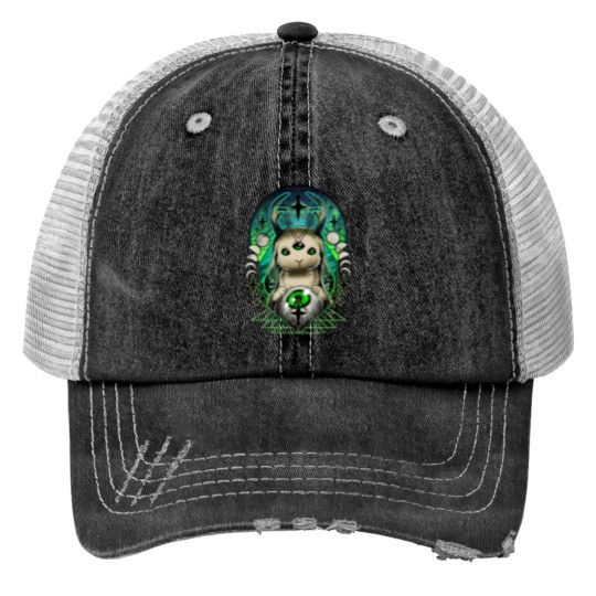 Discover Space Bunny  Classic Trucker Hats
