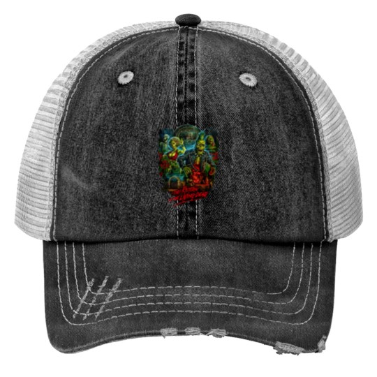 Discover Return of the living dead, tarman, zombies Trucker Hats, Horror movies Trucker Hats