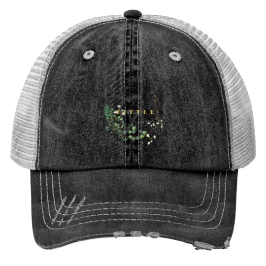 Discover Enjoy the little things every day and find your happiness in the simple things Trucker Hats