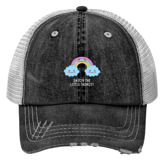 Discover Enjoy the little things - Quote Classic Trucker Hats