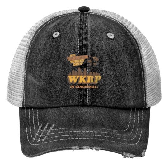 Discover Vintage WKRP in Cincinnati Trucker Hats, 1978 Thanksgiving Turkey Drop Thanksgiving Trucker Hats
