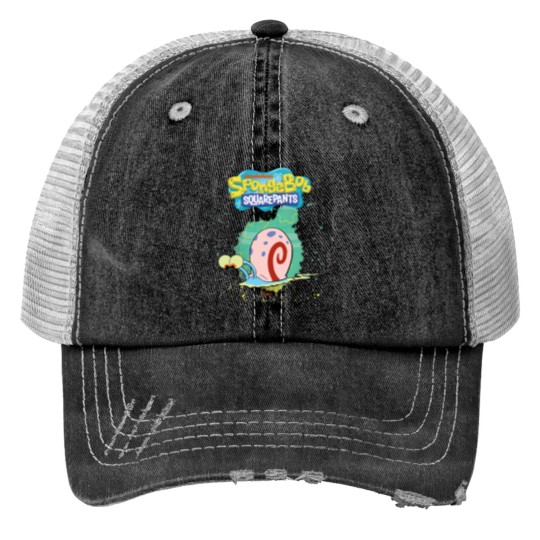 Discover Mademark x SpongeBobss SquarePants Original SpongeBobss Square Pants Gary the Snail on Splash TSh Trucker Hats