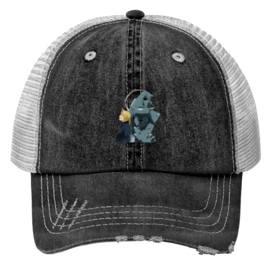 Discover Fullmetal Alchemist Trucker Hats