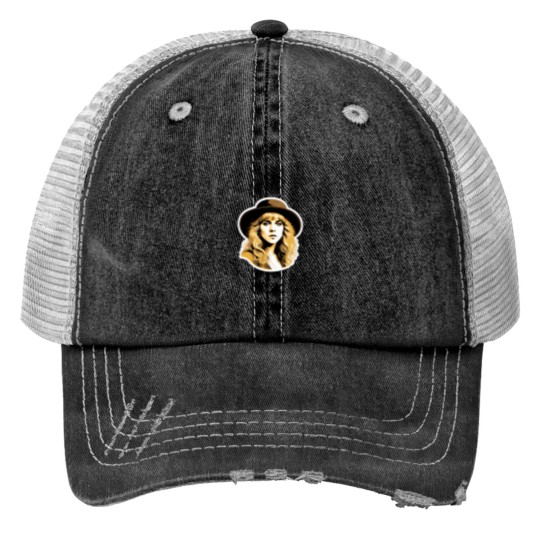 Discover stevie nicks Fleetwood Essential Trucker Hats