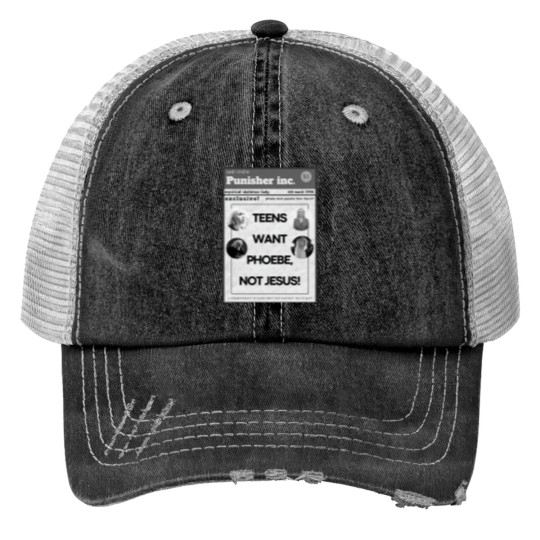 Discover teens want phoebe bridgers not jesus! design Trucker Hats