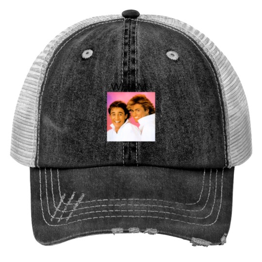 Discover George Michael Wham Trucker Hats, George Michael Last Christmas Trucker Hats