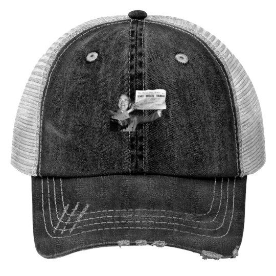 Discover Dewey Defeats Truman Sunflower  1 Trucker Hats