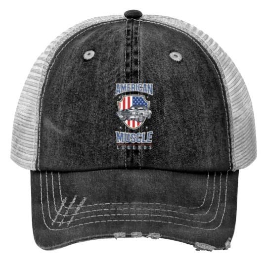 Discover American Muscle Car Legend Essential Trucker Hats