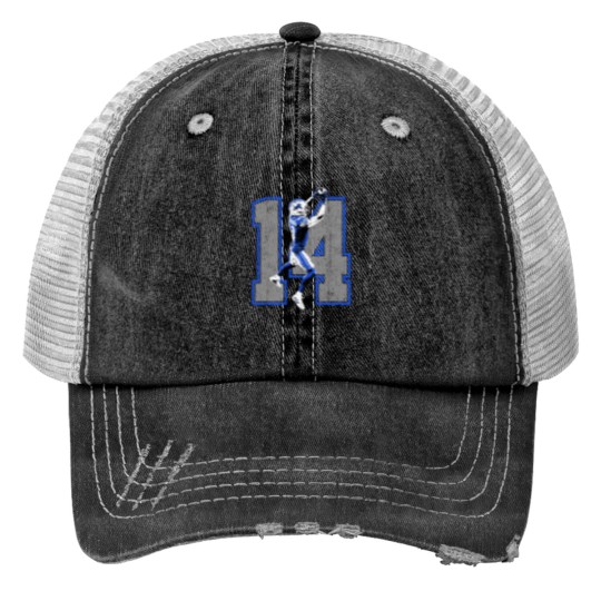 Discover Amon Ra St. Brown Variant Essential Trucker Hats