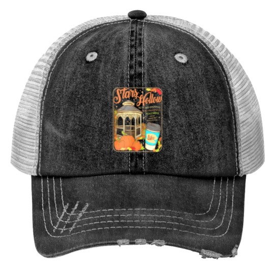 Discover Stars Hollow Connecticut Color Trucker Hat - Gilmore Girls Theme