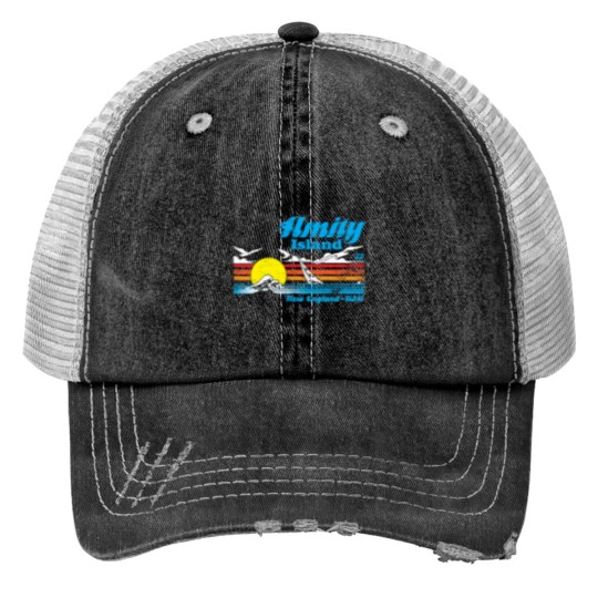 Discover Amity Island Essential Trucker Hats