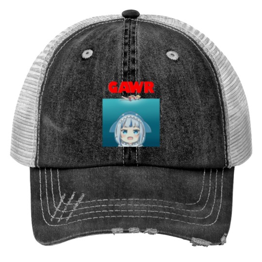 Discover Hololive EN - Gawr Gura Parody Trucker Hats