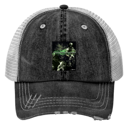 Discover 2009 Call of Duty Modern Warfare 2 IW Promo Vintage Y2K Trucker Hats