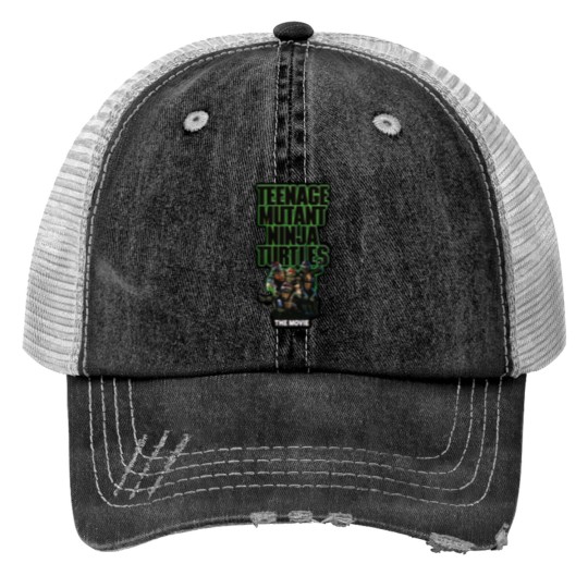 Discover Turtles The Movie 1990 Trucker Hats