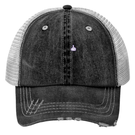 Discover GUTS Middle Fingerss white Trucker Hats