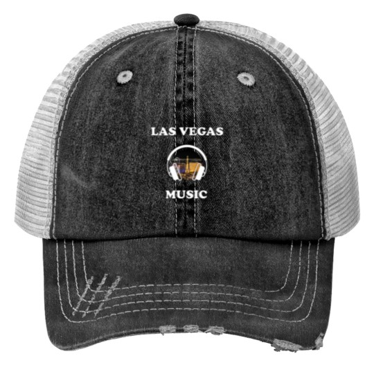 Discover Las Vegas Music Trucker Hats