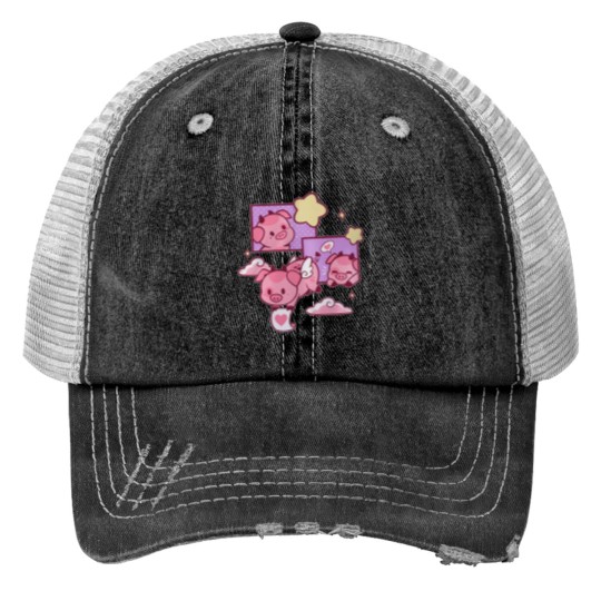 Discover Fat Nugget Valentine Hazbin Hotel Essential Trucker Hats, Helluva Boss Sweaters