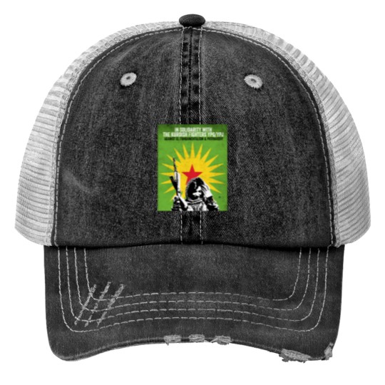 Discover Solidarity with the YPG YPJ Trucker Hats