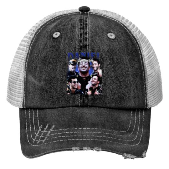 Discover Daniel Ricciardo Vintage Trucker Hats, Gift For Woman and Man Unisex Trucker Hats
