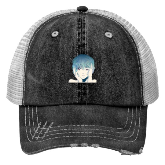 Discover Rei Ayanami NEON GENESISss Evangelion Trucker Hats