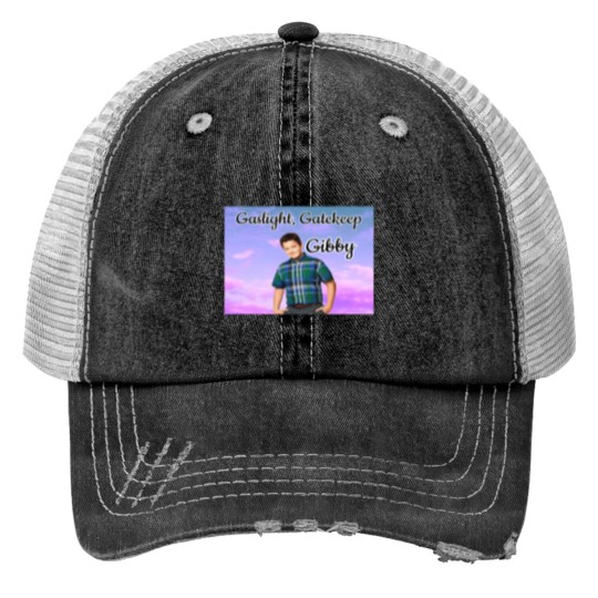 Discover Girl Boss Gibby iCarly Tapestry Trucker Hats