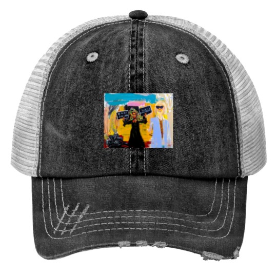 Discover E Jean Carroll Trump and Medusa Long Trucker Hats